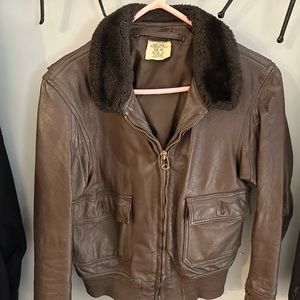 Vintage Flight Jacket - USN Stamped - Bills Bros. MIL-J-7823E (AS)